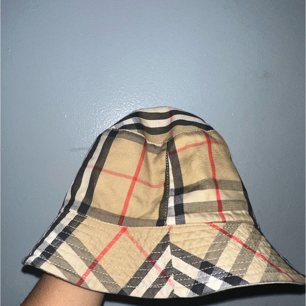 Burberry London Check Print Bucket Hat